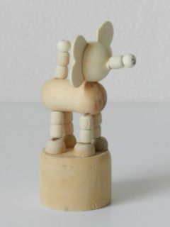 Obrázek z Slon dřevěný 10cm 12 ks/bal 